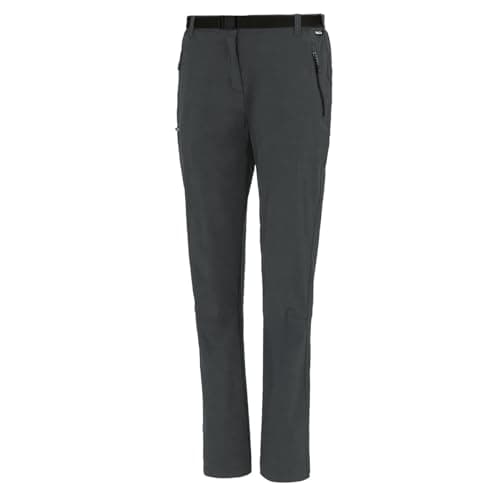 Image of Regatta Xert Stretch Women's Outdoor Hiking Trousers with Belt, Seal Grey, 16