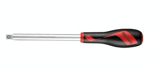 Image of Teng Tools M380015C 3/8-Inch Drive 10-Inch Spinner Handle – 255mm Chrome Handle with Internal Square Drive, Lightweight Extension Tool for Sockets and Workshop Use