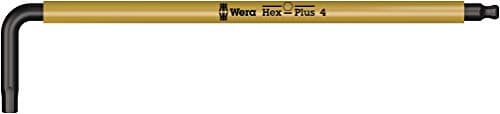 Image of Wera 05022608001 4 x 137 mm 950 SPKL Metric BlackLaser Hex Key - Silver