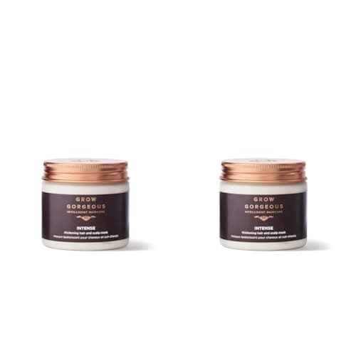 Image of Grow Gorgeous Intense Thickening Hair and Scalp Mask, 200ml (Pack of 2)