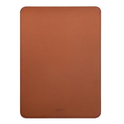 Image of Comfyable Laptop Sleeve Precisely Compatible with 13 Inch Mac Air M5 2026 A3449 M4 M3 M2 M1 & MacBook Pro 13-in 2022-2016 & MacBook Neo A18, Faux Leather Cover Case, Brown