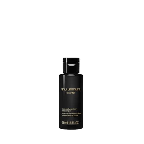 Image of Shu Uemura BlackOil Pore Purifying Fresh Cleansing Oil, A Deep Face Cleanser Formulated to Purify Pores, Ideal for Oily Skin & Combination Skin, Infused with Japanese Charcoal for a Fresh Feel