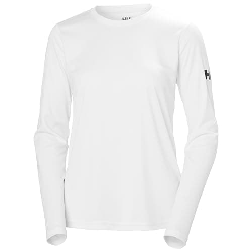Image of Helly Hansen Women's W HH Tech Crew Ls 2.0, White, M
