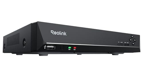 Image of Reolink 4K PoE NVR 8 Channel CCTV Camera System Network Video Recorder, Supports 12MP/8MP/5MP/4MP/1080P HD, 24/7 Surveillance Recording, RLN8-410 (No HDD Included)