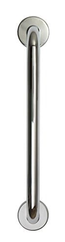 Image of Croydex AP501141 450 mm Safety Support Rail Stainless Steel Chrome Grab Bar for Bathroom