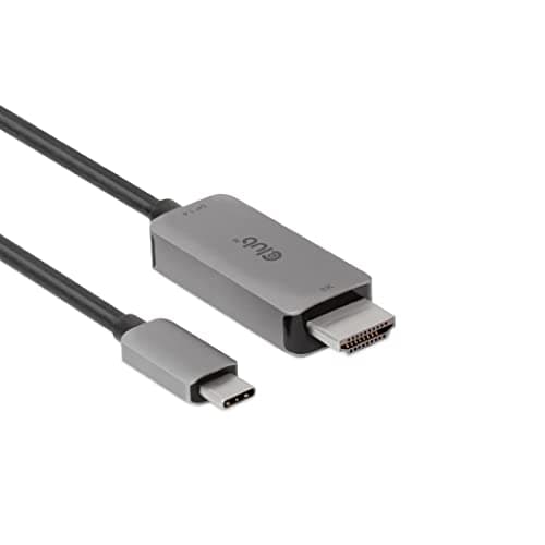 Image of Club 3D USB Gen2 Type-C to HDMI 4K120Hz 8K60Hz HDR10 with DSC1.2 Active Cable M/M 3m / 9.84ft - USB C - HDMI Type A (Standard) - 3 m - Black