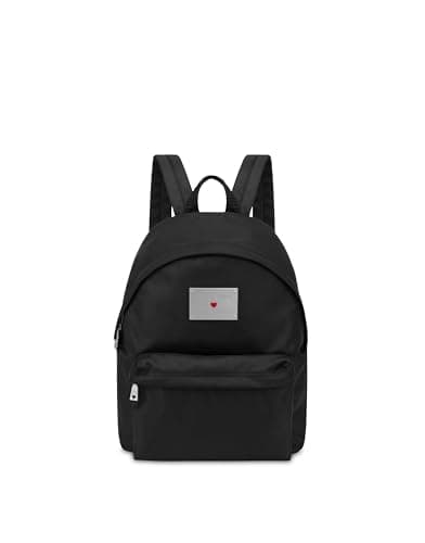 Image of Love Moschino JC4201PP1NLN100A, Women's Backpack, Black, Medium, Black, Medium