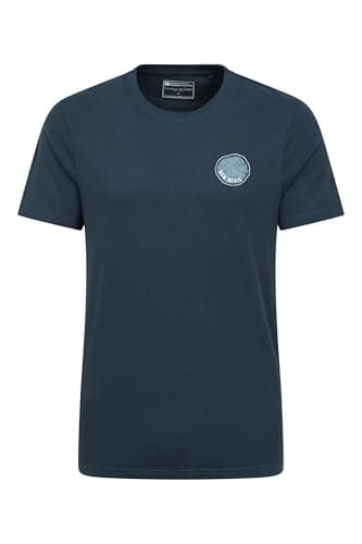 Image of Mountain Warehouse Ben Nevis Tree Mens T-Shirt Dark Blue M