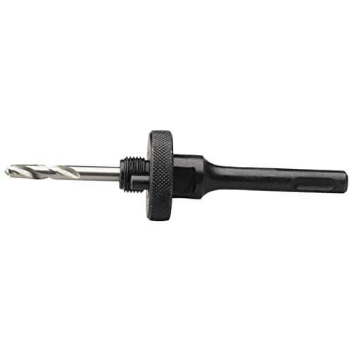 Image of Draper 52992 Expert Quick Release SDS-Plus Arbor with HSS Pilot Drill for 32mm-150mm Holesaws,Blue
