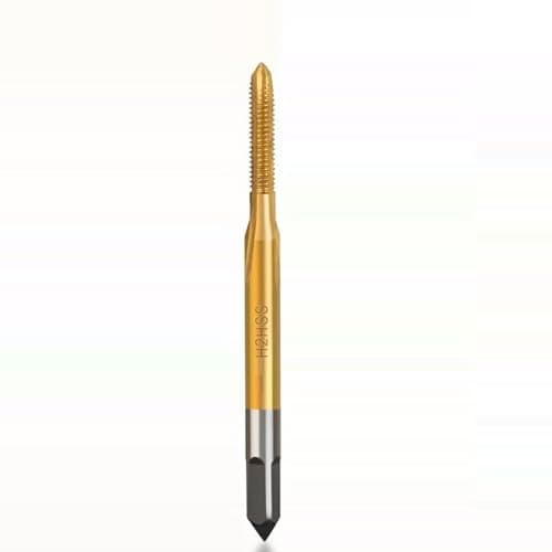 Image of WZFC HSS Screw Thread Tap 6542 Titanium Coated Straight Flute Thread Tap Hand Tools,M1.8x0.35