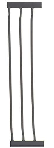 Image of Dreambaby Ava Security Baby Safety Gate Extension - 18cm Wide & 76cm Tall - Charcoal - Model G1933BB