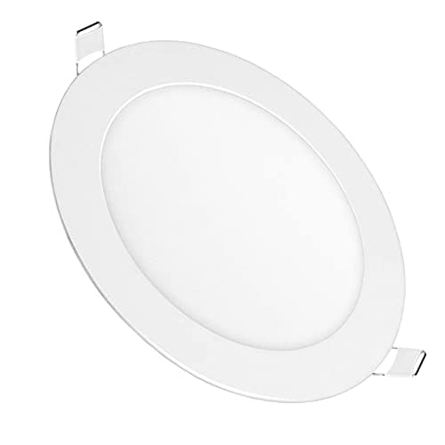 Image of Body-Plus 2 Pack LED Downlights Ceiling, 24w Surface Mounted Panel Cool White Super Bright Light - Pure White Round Circle Downlights Ceiling Lamps (Cool White, 12w - Recessed Panel)