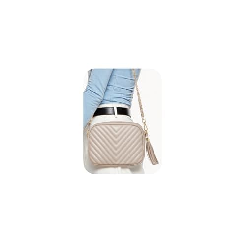 Image of Lotus Karen Crossbody Bags for Women Trendy Small Crossbody Purse for Women Triple Zip Cell Phone Leather Handbag (Light Apricot01)