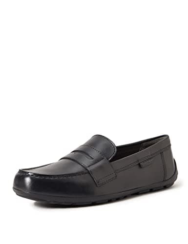 Image of Geox Boy's J New Fast Boy Moccasins, Black, 11.5 UK Child (30 EU)