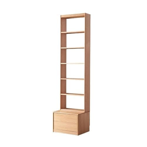 Image of WANGHAI-666 Bookcases Full-Wall Bookcase Floor-Standing Modular Bookshelf Storage Display Cabinet Drawers Backless Design(Small)