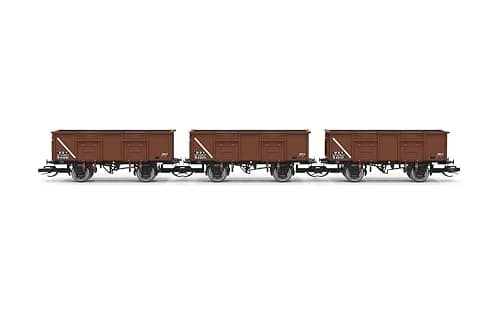 Image of Hornby - TT:120 TT6039 BR 21T Mineral wagon Triple Pack 313093 313075 313127