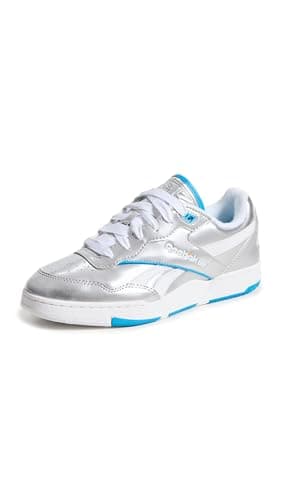 Image of Reebok Women's Angel Reese Bb 4000 Ii Sneaker, Silver/Always Blue/White, 9 UK