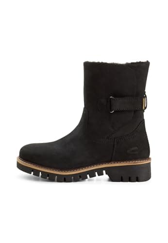 Image of camel active Women's Winter Boot with Robust Sole, black, 8 UK