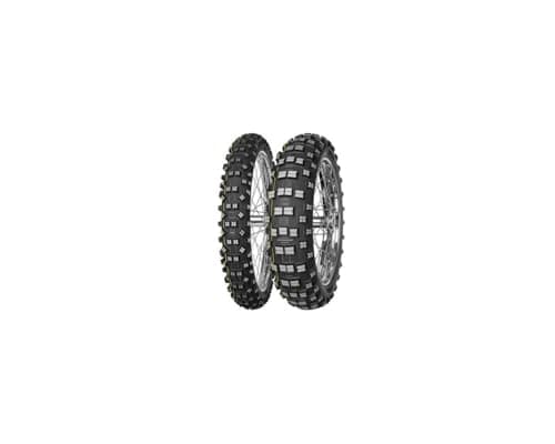 Image of TYRE MITAS TERRA FORCE EF SUPER LIGHT 120 90-18 65 R TT GREEN REAR FOR MOTORBIKES