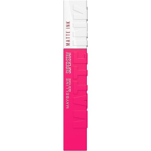 Image of Maybelline New York Super Stay Matte Ink Liquid Lipstick for 16H Hold, Matte Finish, Kiss-Proof & Smudge-proof without Staining, Highly Pigmented Colour, Shade: 30 Romantic, 5 ml