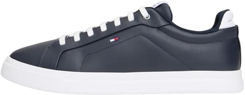 Image of Tommy Hilfiger Men ICON Court Light ESS FM0FM05678 Low Top, Blue (Desert Sky), 45