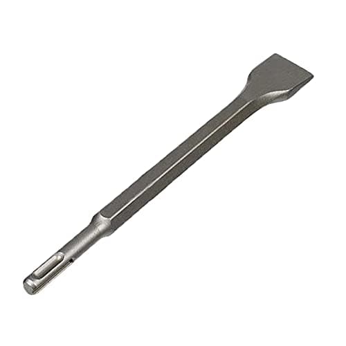 Image of Dapetz ® SDS+ Plus Chisel 40mm Wide x 250mm Long Drill Bit Rotary Hammer Compatible with Bosch Makita for Tile, Bricks, Concrete, Masonry, Mortar, Marble and Flooring for SDS and SDS Plus Drills