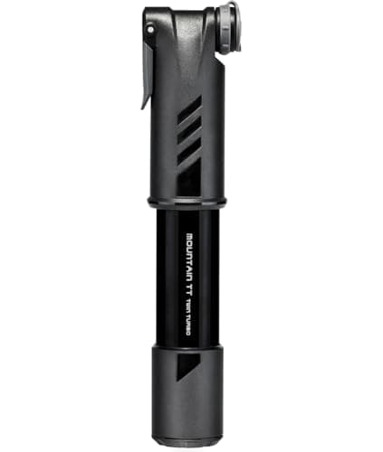 Image of Topeak Mountain TT Twin Turbo Mini Pump, Black