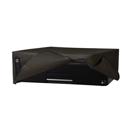 Image of kwmobile Dust Cover Compatible with Epson WorkForce WF-110W - Printer Case - Fabric Protector Cover - Dark Grey
