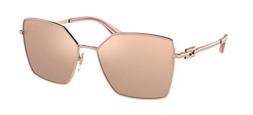 Image of BVLGARI Unisex's 0bv6175 56 20140w Sunglasses, Rose Gold/Rose Gold, One Size