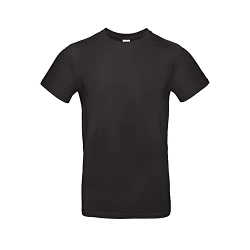 Image of B&C Collection Exact 190 T-Shirt BA190 (XL, Black)