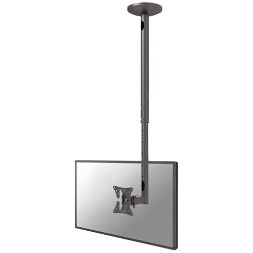 Image of Newstar FPMA-C050BLACK TV/Monitor Ceiling Mount for 10"-30" Screen, Height Adjustable - Black
