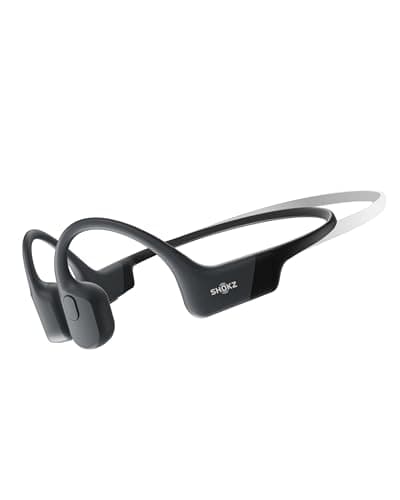 Image of SHOKZ OpenRun Mini Bone Conduction Headphones, Open-Ear Bluetooth Sports Earphones with Mic, IP67 Waterproof Wireless Headset for Running, Workout, 8H Playtime Sport Headband