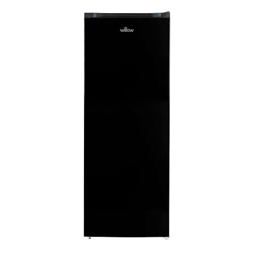 Image of Willow WTF55B 177L Freestanding Tall Freezer with Reversible Door, Adjustable Thermostat, 2 Years Warranty - Black