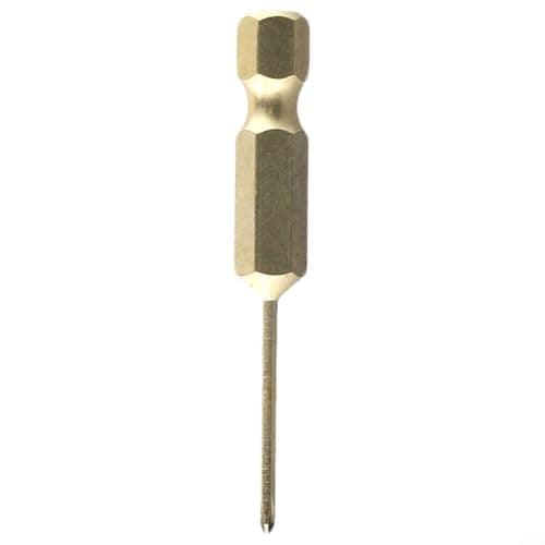 Image of 50mm Hex Shank Screwdriver Bit PH00 PH0 PH1 PH2 Compatible with Electric and Handheld Screwdriver Tools (1/4x50x1.6xPH00)