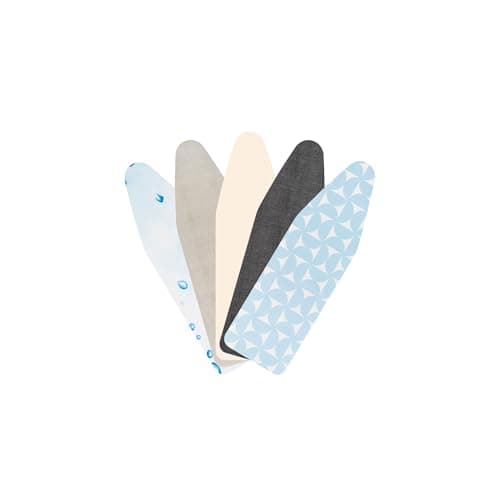 Image of Brabantia 2mm Built-in-Foam Ironing Board Cover (E Board/Neutral Mixed Random Selection) Heat-Resistant, Non-Slip, Cord Fastener
