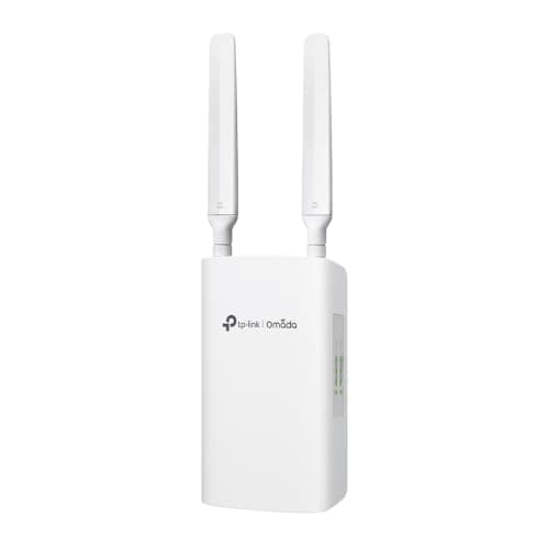 Image of TP-Link ER703WP-4G-Outdoor AX3000 WiFi 6 Router, Indoor/Outdoor Gateway, Wifi Booster with SIM Slot, Omada Mesh 4G+ Cat6 WiFi Router, 3 Gigabit Ethernet Ports, Centralized Management, Weatherproof