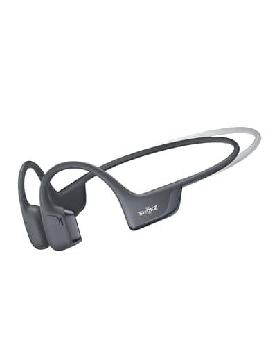 Image of SHOKZ OpenRun Pro 2 Mini Bone Conduction Sports Headphones, Open-Ear Wireless Earphones with Bluetooth 5.3, Noise Cancelling Mics, IP55 Waterproof, 12h Playtime for Running, USB-C Quick Charge, Black