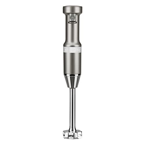 Image of KitchenAid Variable Speed Corded Hand Blender KHBV53, Contour Silver