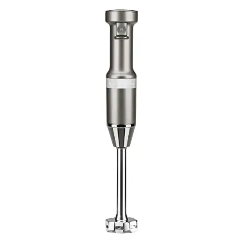 Image of KitchenAid Variable Speed Corded Hand Blender KHBV53, Contour Silver