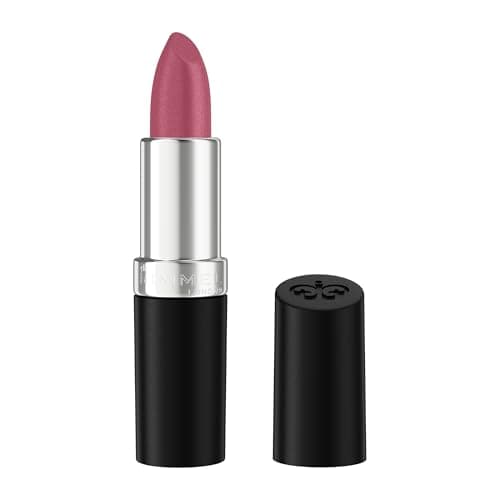 Image of Rimmel Lasting Finish Lipstick 066 Heather Shimmer, Creamy Satin Finish, Long Lasting 8 HR Wear, Comfortable Formula, Rich Pigment