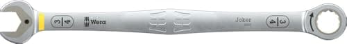 Image of Wera 6007 Joker Ratcheting Combination Spanner SB, Long Design, Imperial, 3/4" x 334 mm