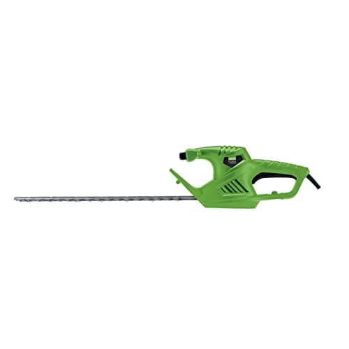 Image of Draper Storm Force® 500W Electric Hedge Trimmer 230V | 6m Power Cable | 450mm x 16 mm Cutting Length | Double Action Blades | Quick Stop Brake | Pruning Gardening Tool | 03704
