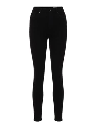 Image of Vero Moda Tall Women's VMSOPHIA HW SK Soft VI110 Tall NOOS Jeans, Black, S/T/36