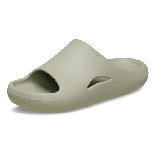 Image of Crocs Unisex Adult, Mellow Recovery Slide, Meteor, 4 UK Men/ 5 UK Women