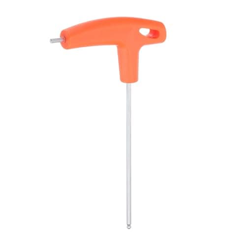 Image of sourcing map T-Handle Ball End Hex Key Wrench 3mm Metric CR-V T-Key Inner Hexagon Wrenches Spanner Repair Tool for Automotive Household Maintenance, Orange