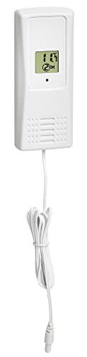 Image of TFA Dostmann Temperature Sensor Thermometer 30.3229.02 with Waterproof Cable Sensor (1.4 m) for TFA Compatible Devices 30.3054 | 30.3056 | 30.3062 White
