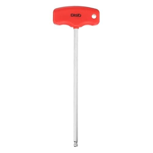 Image of sourcing map T-Handle Ball End Hex Key 5mm 182mm Length S2 Steel Metric Inner Hexagon Wrench T-Key Spanner Repairing Tool for Home Auto Maintenance Bike Motorcycle Repair