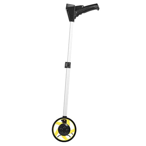 Image of Digital Measuring Wheel, Distance Measure Wheel 99999.9m Trundle Wheel with Counter and Foldable Handle for Measuring Road Land