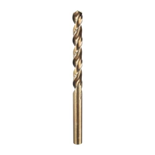 Image of sourcing map 1pcs M35 Cobalt Twist Drill Bit 8mm(5/16") Dia High-Speed Steel Metric Drill Bit with Titanium Coating For Drilling Hard Metals, Stainless Steel, Alloy Steel, Cast Iron