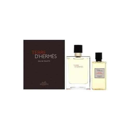 Image of HERMES Paris Terre D'HERMES EAU DE Toilette 100ML VAPORIZADOR + Gel DE BAÑO 80ML
